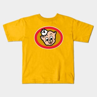 Retro Piggy Wiggly Kids T-Shirt